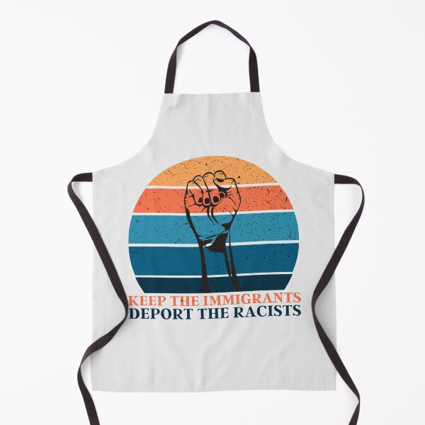 Item preview, Keep The Immigrants Deport The Racists | Retro Equality Sunset 4 designed and sold by KauzSL.