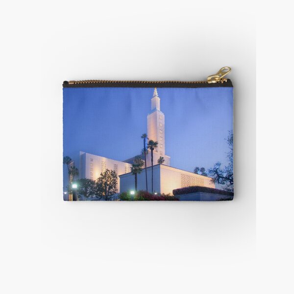 Artikelvorschau, Los Angeles Kalifornien-Tempel - frühes Licht der südlichen Ecke entworfen und verkauft von Ken Fortie.