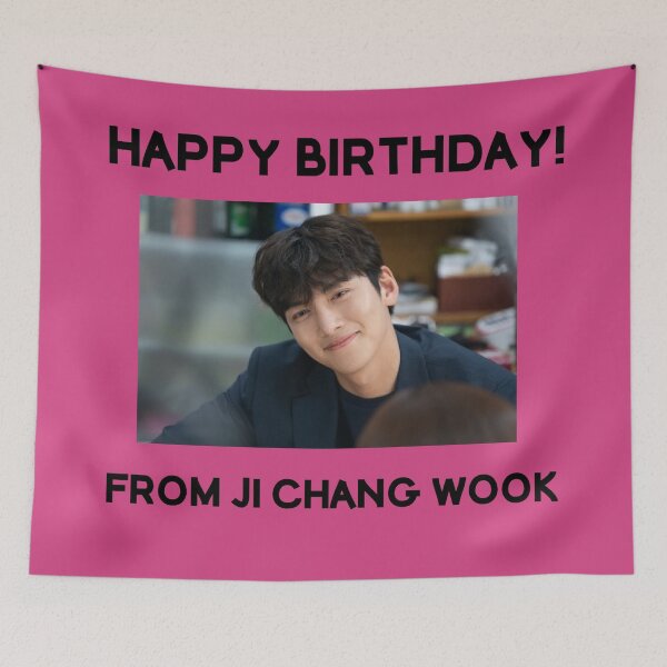 Item preview, Happy Birthday From Ji Chang Wook  designed and sold by kpopkdramamerch.