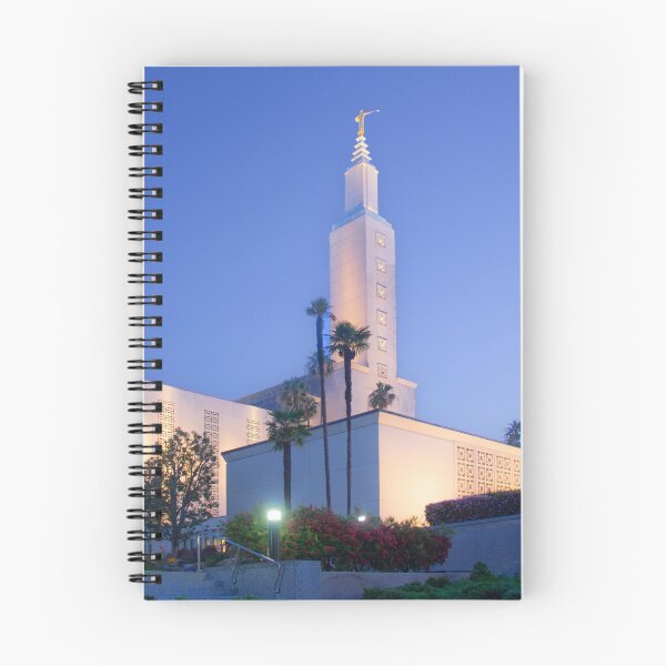 Artikelvorschau, Los Angeles Kalifornien-Tempel - frühes Licht der südlichen Ecke entworfen und verkauft von Ken Fortie.