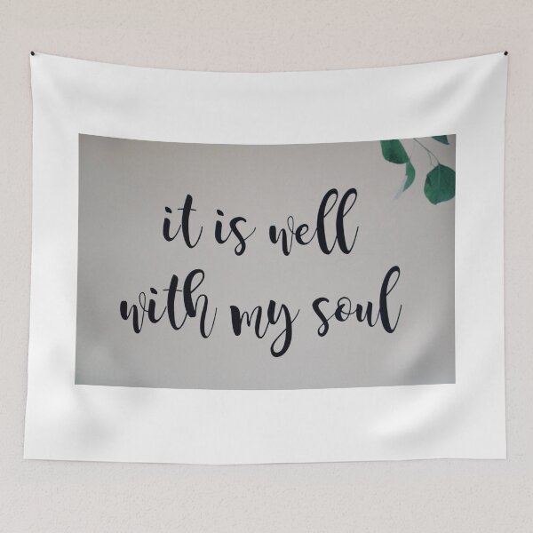 Item preview, All is well with my soul. designed and sold by Kanchan1987.