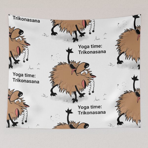 Item preview, Yoga Time: Trikonasana designed and sold by elaizz.