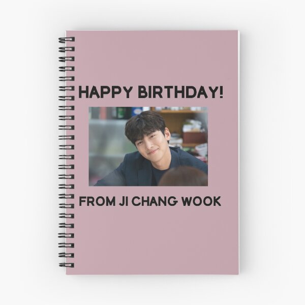 Item preview, Happy Birthday From Ji Chang Wook  designed and sold by kpopkdramamerch.
