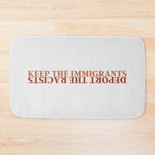 Item preview, Keep The Immigrants Deport The Racists | Fight For Equality | Inverted Text designed and sold by KauzSL.