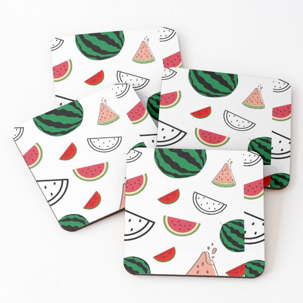 Item preview, Basic white watermelon fruit pattern gift design designed and sold by Michael Schmidt.