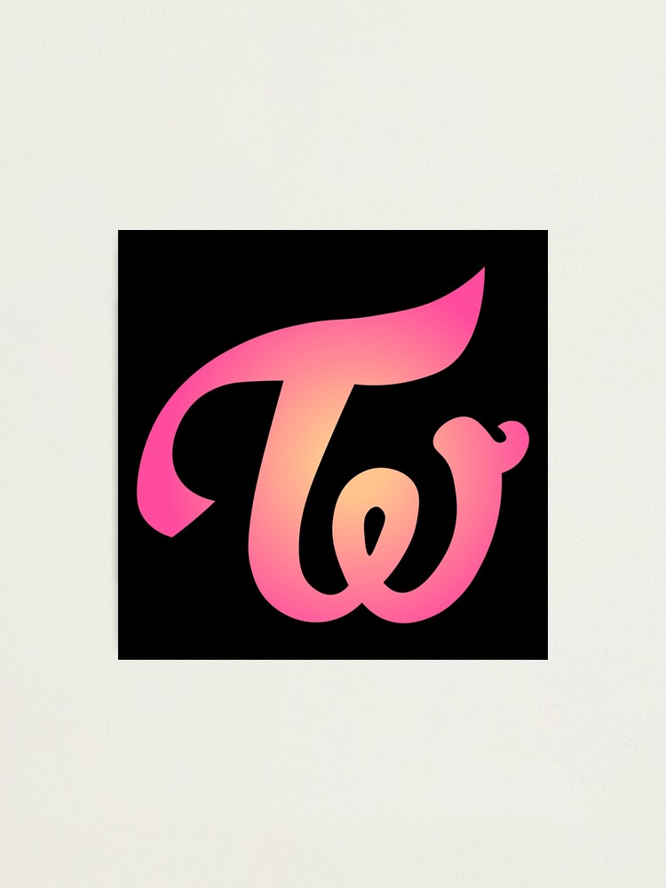 Twice Logo Original Photographic Print By Sirenscalling Redbubble