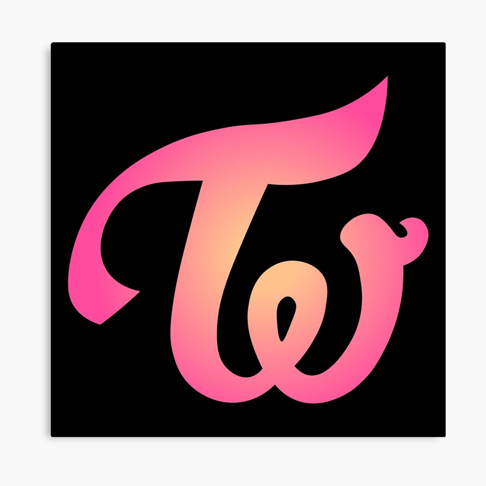 Twice Logo Original Metal Print By Sirenscalling Redbubble