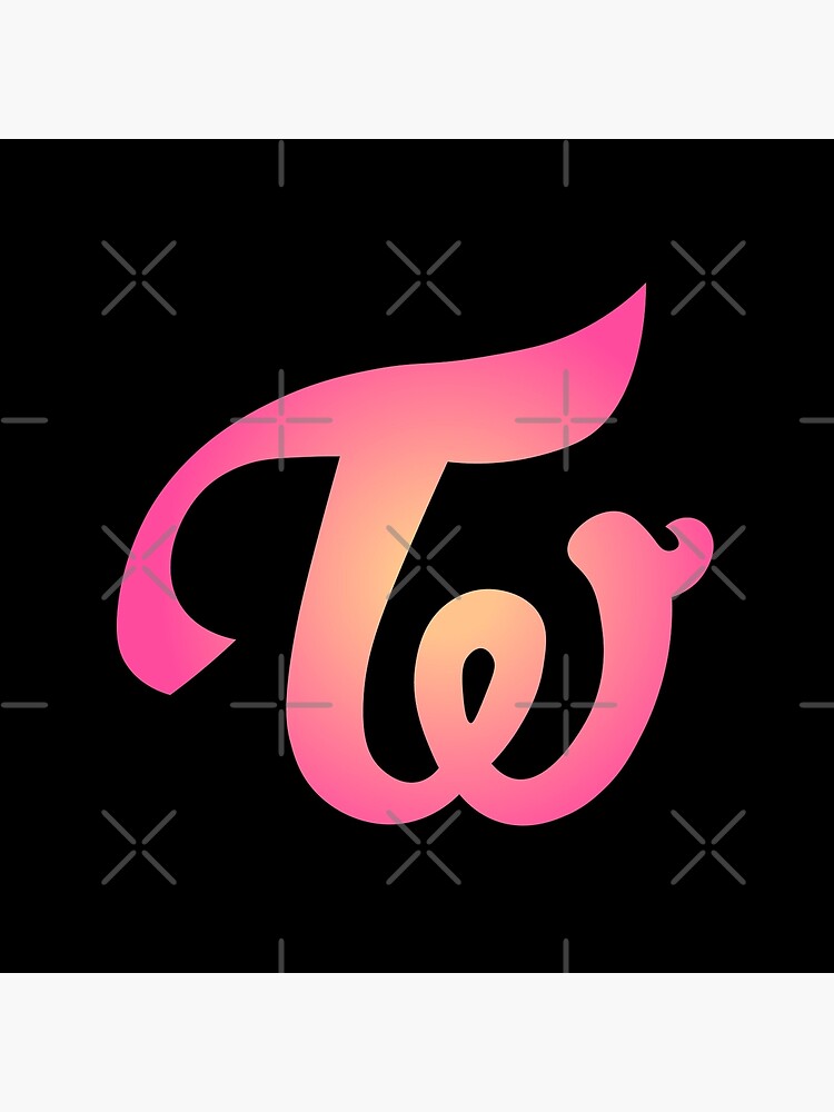 Twice Logo Original Art Board Print For Sale By Sirenscalling Redbubble