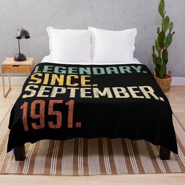 Item preview, Legendary Since September 1951 69th Birthday Gift 69 Years Old Vintage September 1951 designed and sold by Takatv.