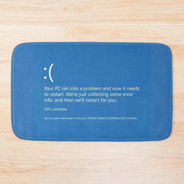 Item preview, BSOD | Blue Screen of Death designed and sold by GeekStop.