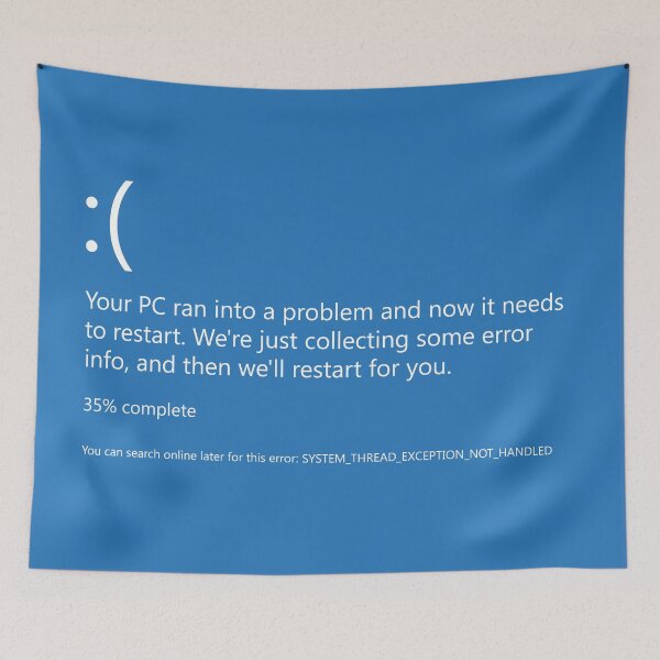 Item preview, BSOD | Blue Screen of Death designed and sold by GeekStop.