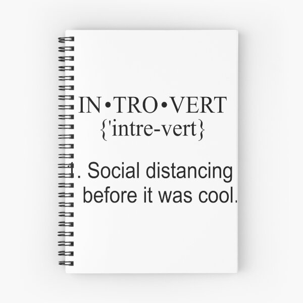 Item preview, Introvert Social Distancing Before It Was Cool designed and sold by WolfGraphics.