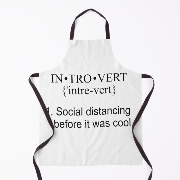 Item preview, Introvert Social Distancing Before It Was Cool designed and sold by WolfGraphics.
