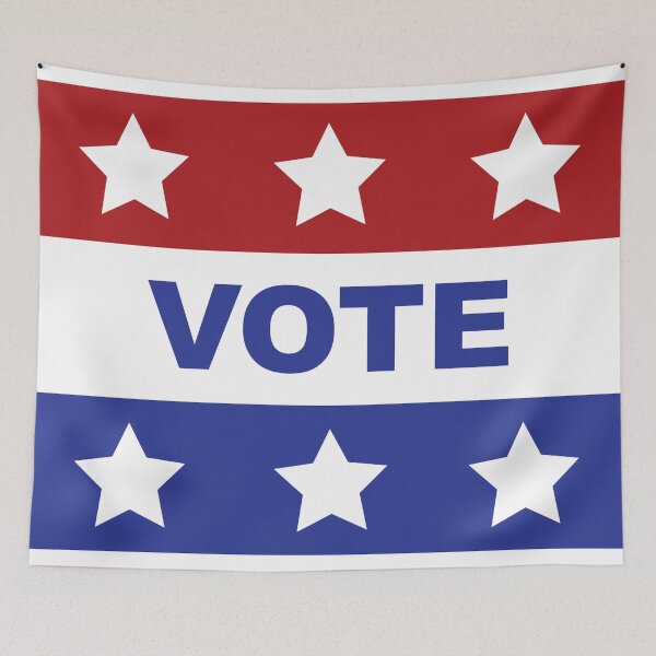 Item preview, Vote Red White and Blue  designed and sold by Strings  Stan.
