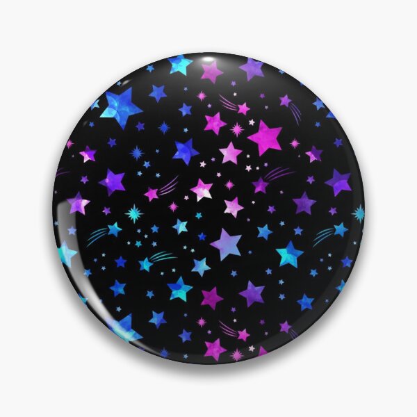 Artikelvorschau, Ästhetische Sterne Blau Lila Rosa Meteorschauer Asteroiden Raummuster entworfen und verkauft von Spaceshipsells.