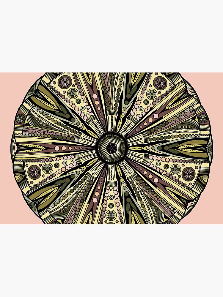 Seaside Urchin Mandala by akayeart