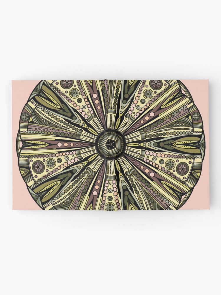 Alternate view of Seaside Urchin Mandala Hardcover Journal
