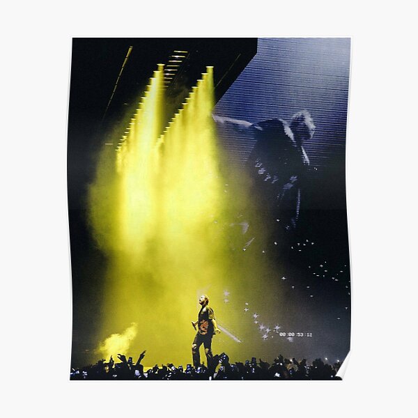 post yellow light Poster