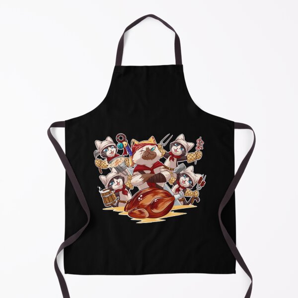 Monster Hunter Meowscular Chef Apron