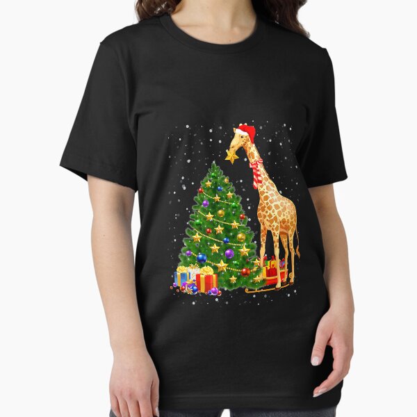 Item preview, Funny Giraffe Hat In Snow Giraffe Costume Santa Christmas designed and sold by ManishDayal.