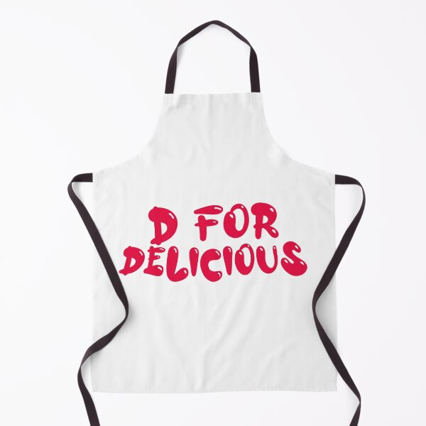 D for Delicious Apron