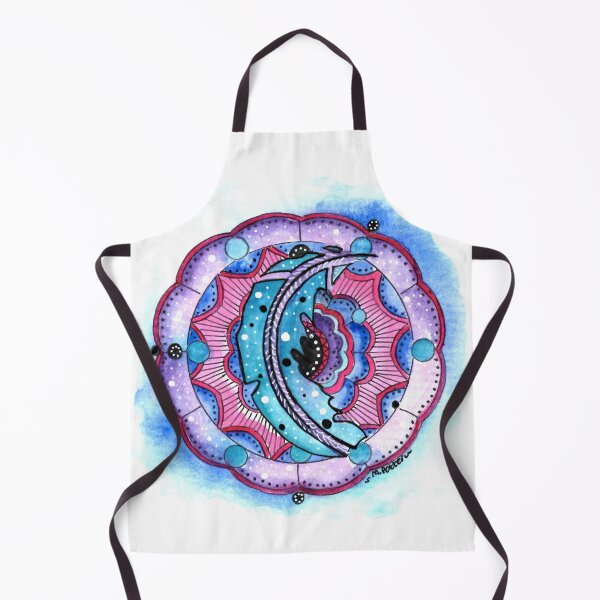 Item preview, Feather Mandala Watercolor designed and sold by Michelle Potter Artist.