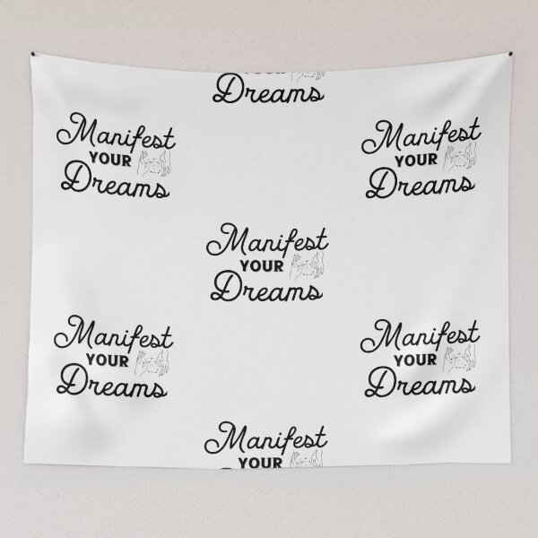 Item preview, Manifest Your Dreams - Law of Attraction Quote designed and sold by LoA-Lady.