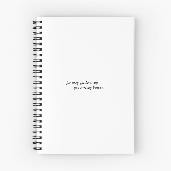 Item preview, for every question why designed and sold by cassidyjohnston.