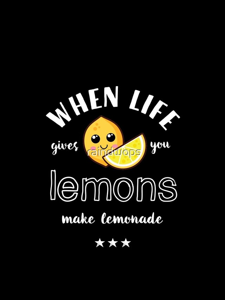 Disover When Life Gives You Lemons Make Lemonade Funny Cool Summer iPhone Case