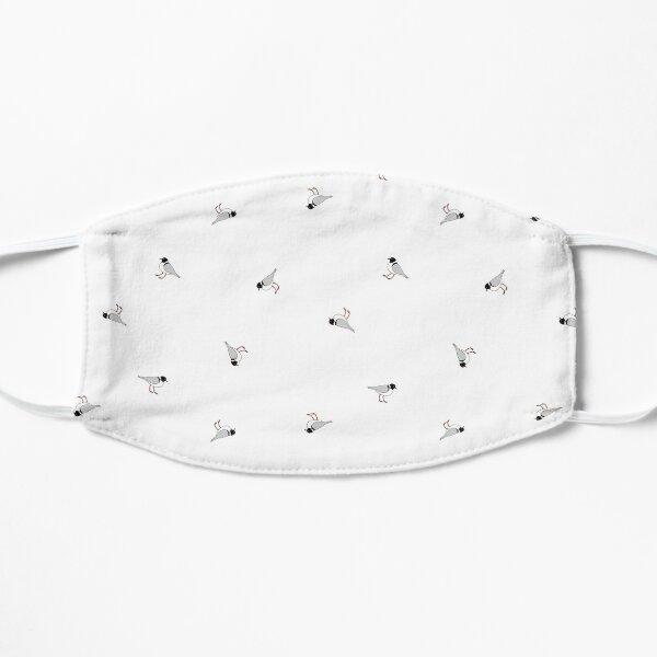 Scattered Hoodies (white) Mask
