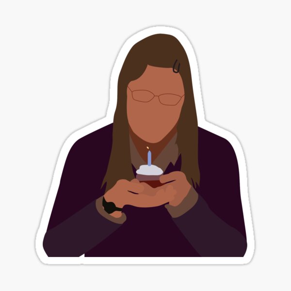 Feliz cumpleaños a mi triste - Amy Pegatina