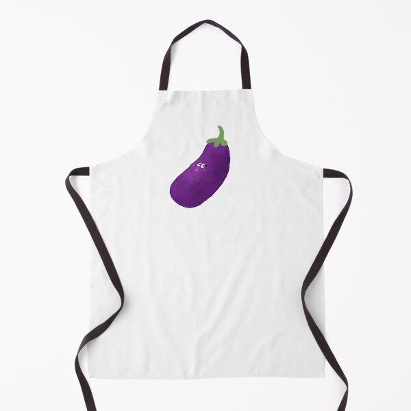 Item preview, Cute Eggplant illustration, Kawaii Nasu designed and sold by Happy Life Graphics.