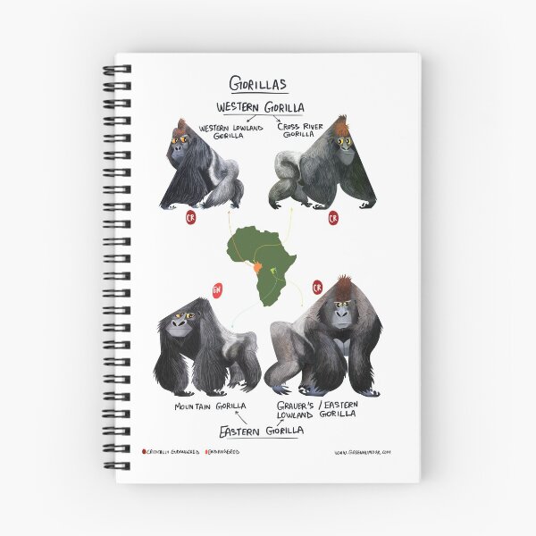 Item preview, Gorillas designed and sold by Green Humour.