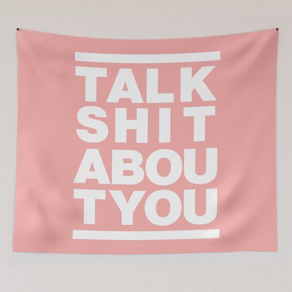 Item preview, Talk Shi About You College Quote designed and sold by elhefe.
