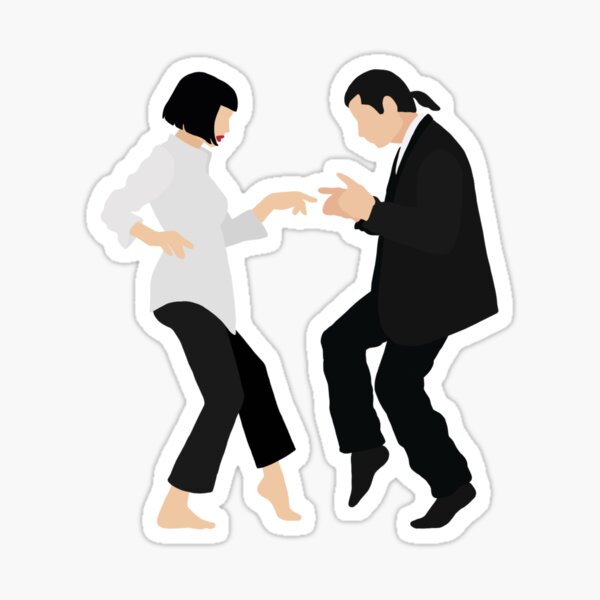 Mia + Vincent Iconic Dance Scene Sticker