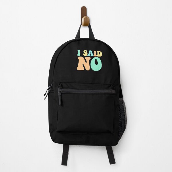 Item preview, I Said No Pastel Typography designed and sold by chrismanubag.