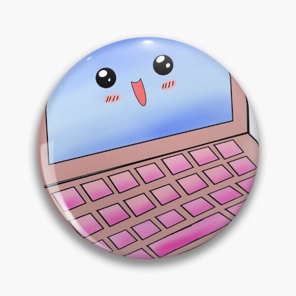 Item preview, Laptop Pink Chibi designed and sold by SunsetApple.