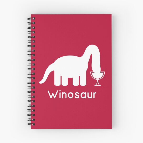 Item preview, Winosaur - Wine Drinking Cartoon Dinosaur designed and sold by PKHalford.