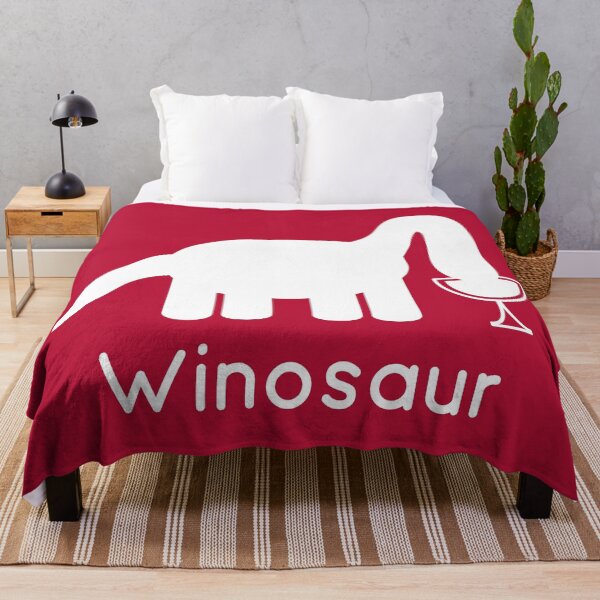 Item preview, Winosaur - Wine Drinking Cartoon Dinosaur designed and sold by PKHalford.