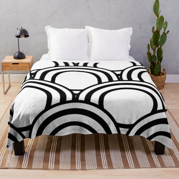 Item preview, Circle Pattern in Black and White Design 57 designed and sold by Artnigel.