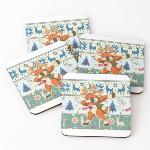 Item preview, Dabbing Rudolph Reindeer designed and sold by SKETCHEAJ.