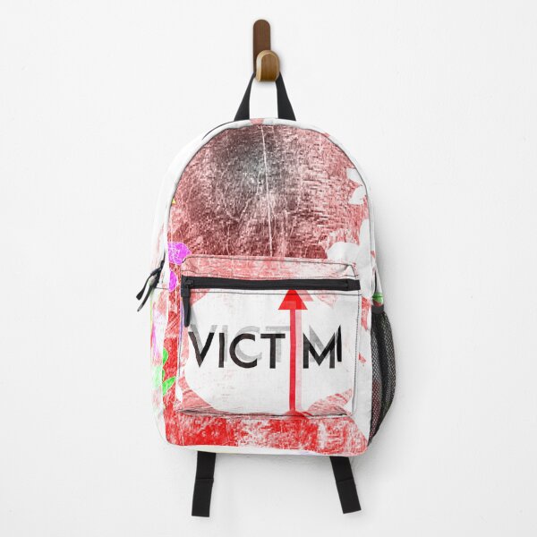 Item preview, Victim text artwork with Arrow and Little Flowers designed and sold by SueSakpal.