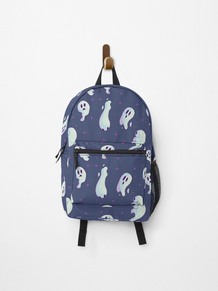  Halloween Boo Ghost 17 Inches Unisex Laptop Backpack