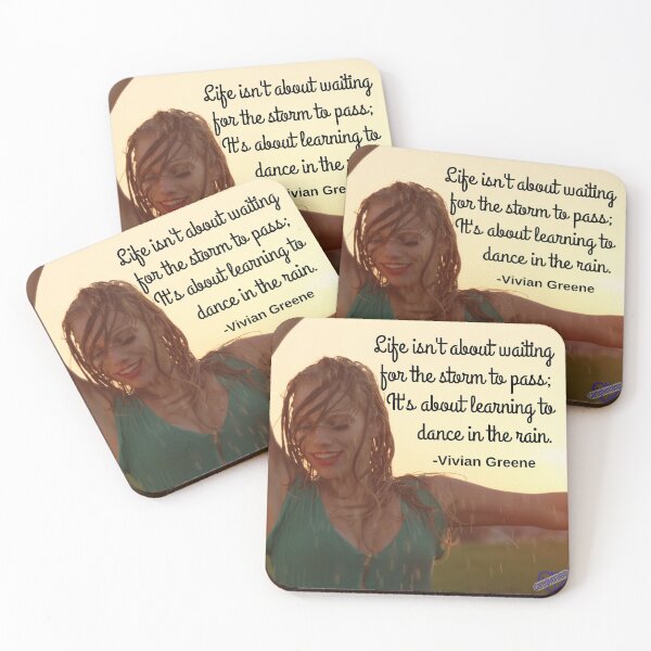 Item preview, Life isn't about waiting for the storm to pass designed and sold by Caregiverology.