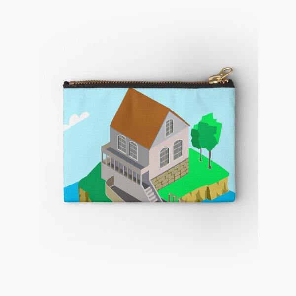 Item preview, Isometric country house by the lake designed and sold by AlenserArt.