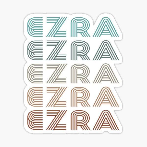 Vista previa del artículo con la obra «EZRA», diseñado y vendido por Spardytuvas.