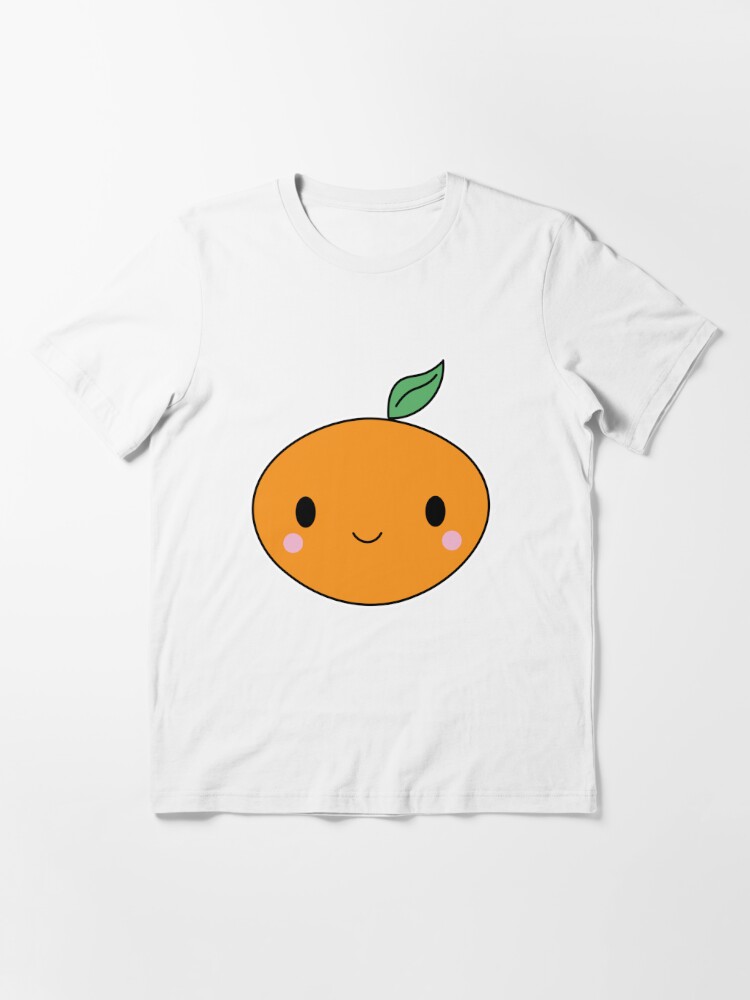 Toddler Children's Summer Thin Style Cute Cartoon Tangerine Print