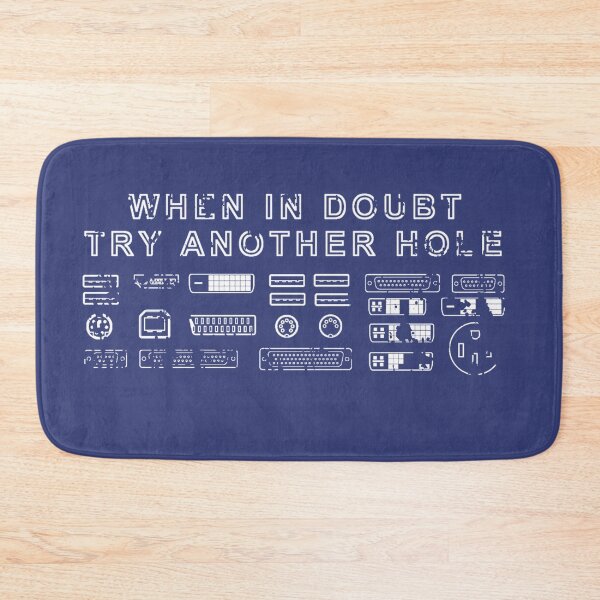 Item preview, When in doubt, try another hole designed and sold by kennethwcw.
