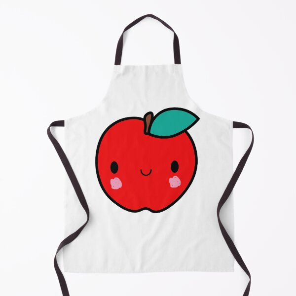 Artikelvorschau, Kawaii Apfel, süße Frucht, roter Apfel entworfen und verkauft von mariekawaii.