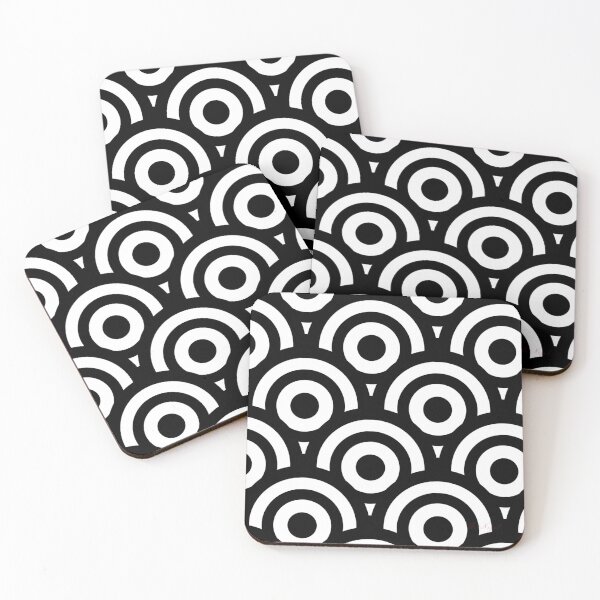 Item preview, Circle Pattern in White and Black Design 59 designed and sold by Artnigel.